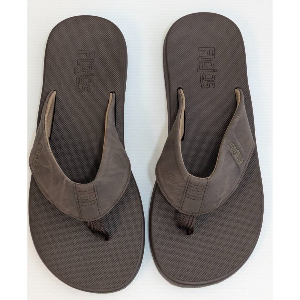 NWoT Flojos' Men's Flip-Flop Sandals Slip On Pool Non Slip Thongs Sz 8 $50 5C191